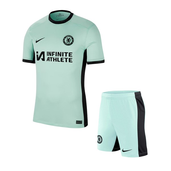 Camiseta Chelsea Replica Tercera Ropa Niño 2023/24